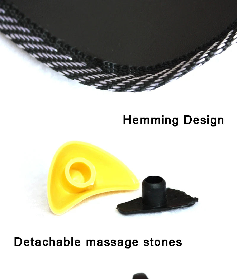 Chinese Foot Acupressure Massager Foot Relaxation Mat Feet Therapy Cushion Stone Reflexology Walk Stress Pain Tension Relief Pad