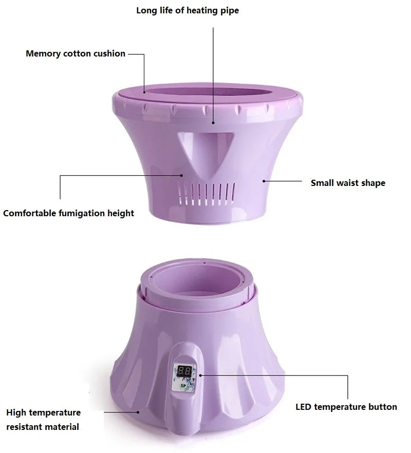 Yoni Steam Fumigation Seat for Women Vaginal Yoni Health Instrument Gynecologist Recommended