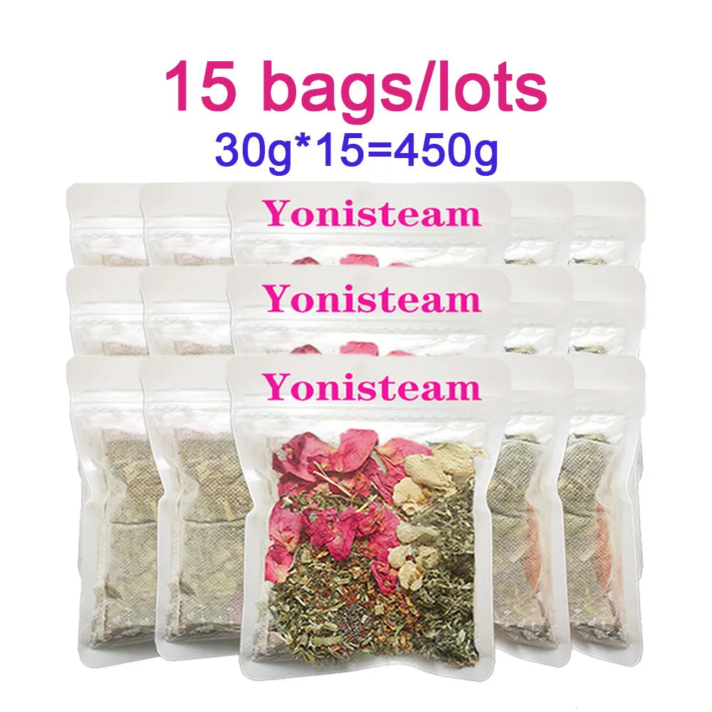 5-15 Yoni Steam Packs 100% Yoni Safe Herbal Cleanse Vaginal Detox Bath Vulva Care Yoni Spa Feminine Hygiene