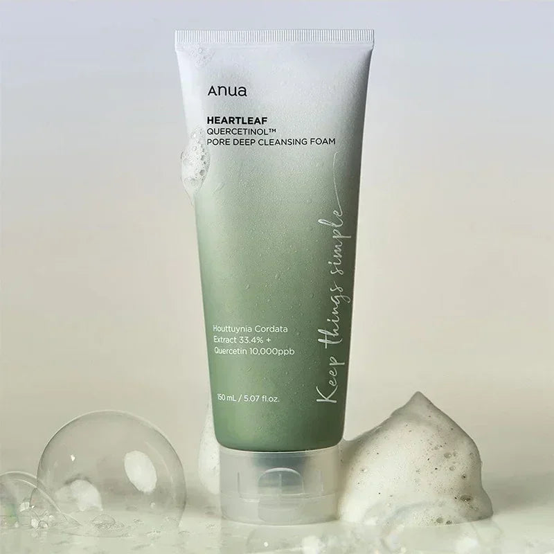 Anua Heartleaf Anti-aging Essence Moisturizing Skin Care Lines For Fine Line Deep Cleaning Facial Cleanser Skin Care Set
